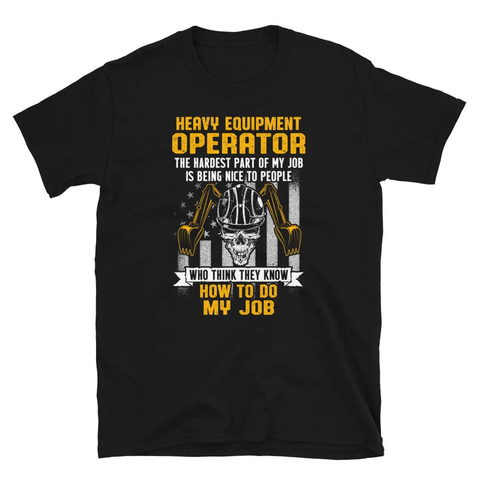 Heavy Equipment Washing - Футболка «Как я выполняю свою работу»