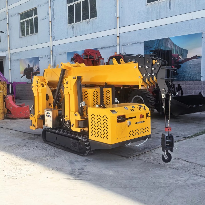 Compact Crawler Boom Lift - Мини-кран-паук 1,5 тонны, дизельный/электрический, высота подъема
