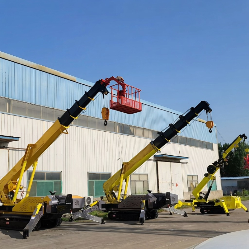 Compact Crawler Boom Lift - Популярный гусеничный кран-паук с телескопической стрелой
