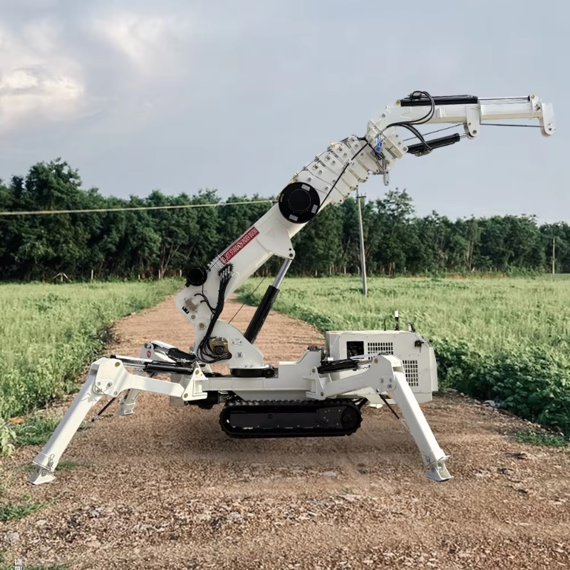 Compact Crawler Boom Lift - Компактный мини-кран-паук грузоподъемностью 1,5 тонны с