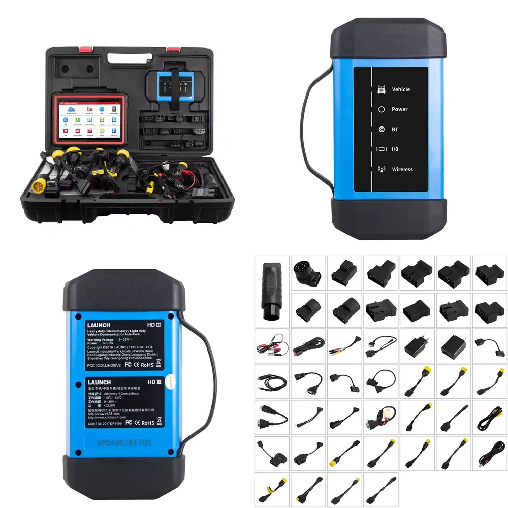 Heavy Equipment Diagnostic Tool - Диагностический сканер X431 Pro3s для грузовиков