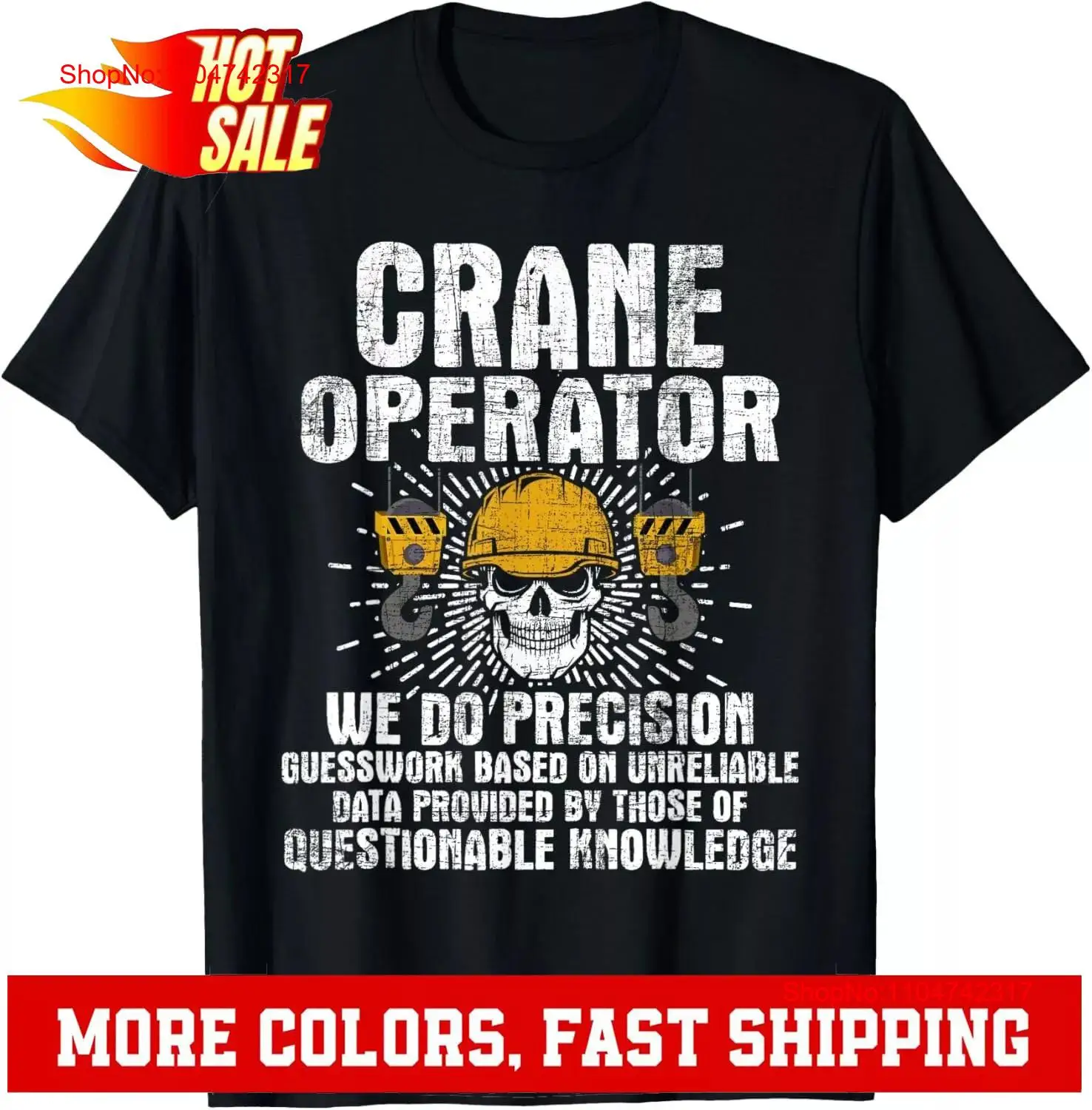 Heavy Equipment Driver - Футболка Crane Operator Retro Tower Heavy