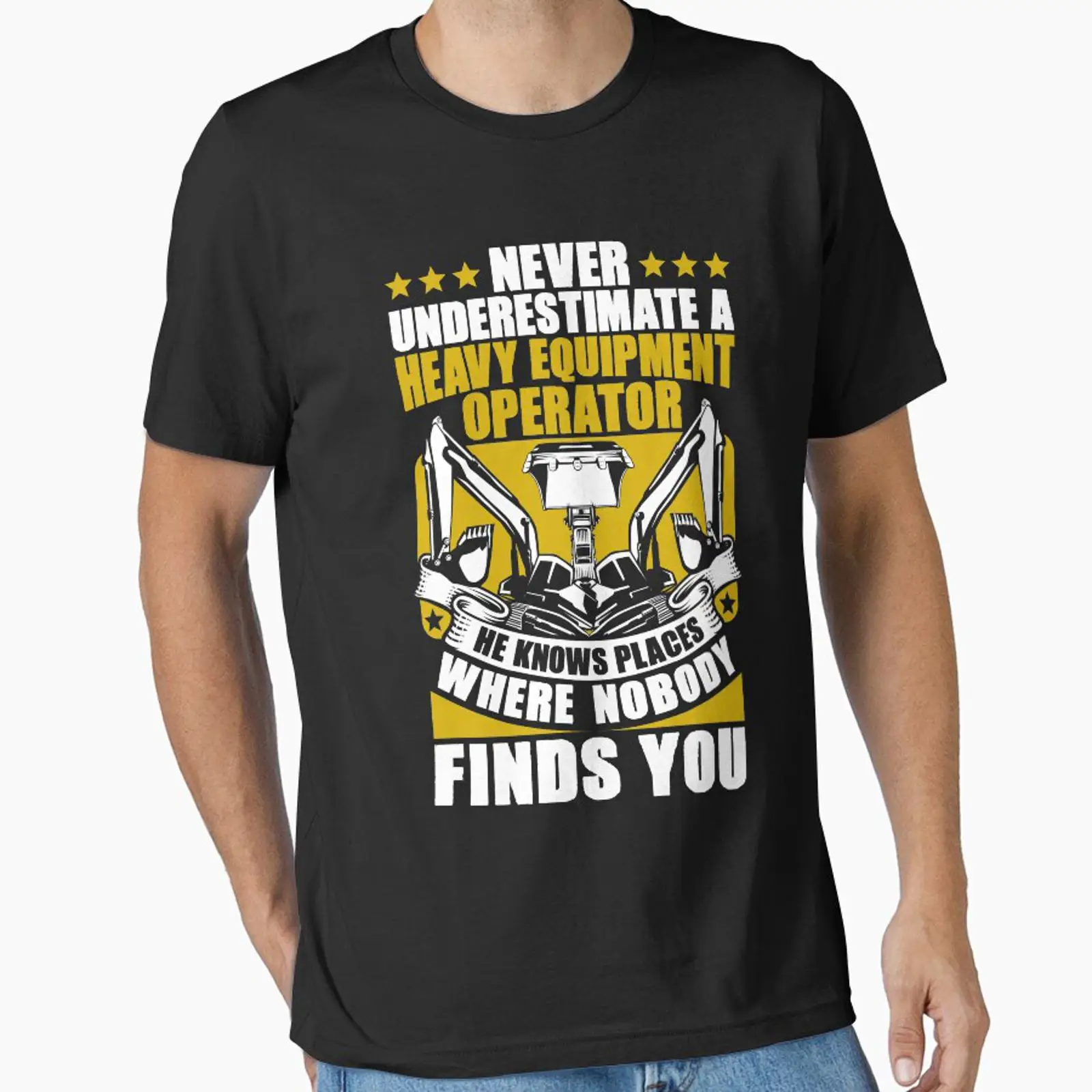 Heavy Equipment Driver - Футболка для оператора тяжелой техники, водителя