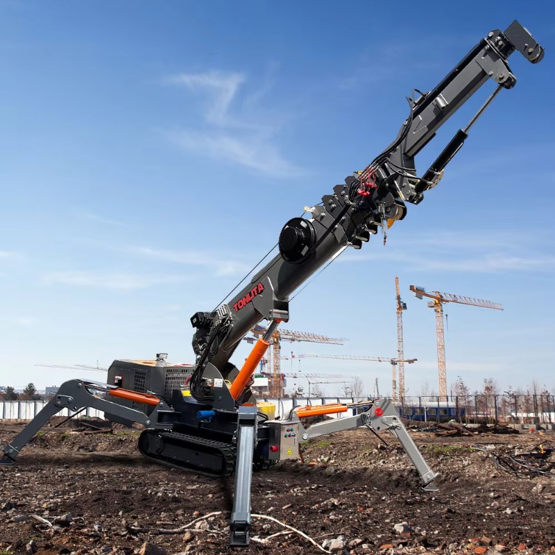 Compact Crawler Boom Lift - Индивидуально настраиваемый компактный мини-телескопический кран-паук с