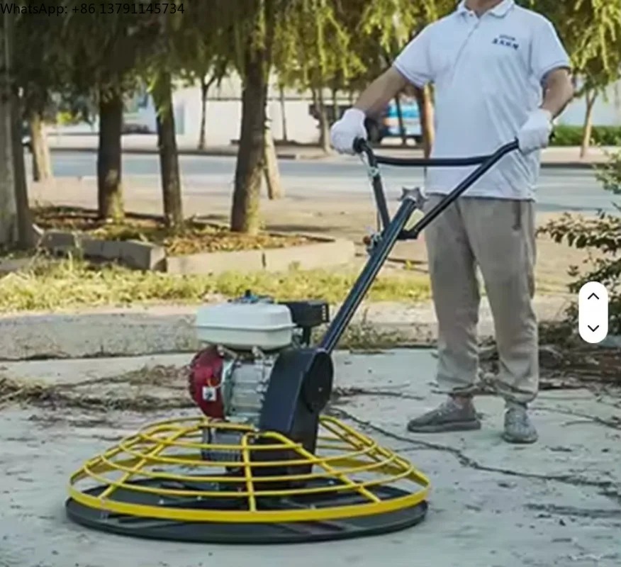Power Trowel Concrete - Ручная бетоноотделочная машина (вертолет) для выравнивания