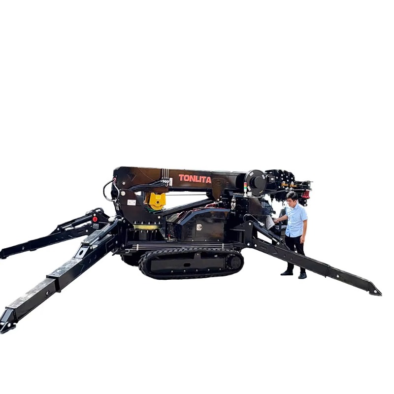 Индивидуальный кран 10, 12, 14 – обзор и цена Compact Crawler Boom Lift