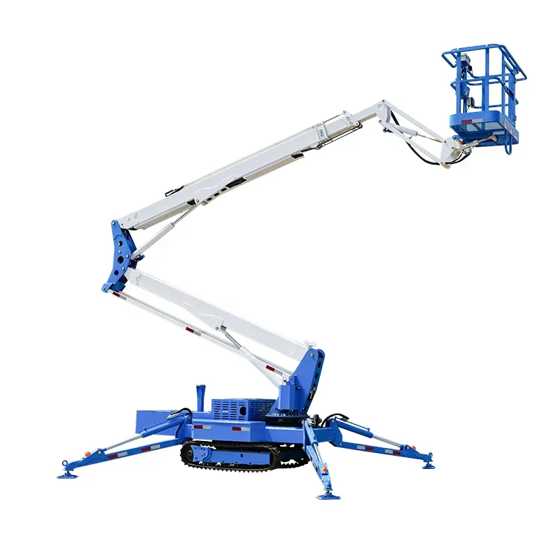 Компактный гусеничный гидравли – обзор и цена Compact Crawler Boom Lift