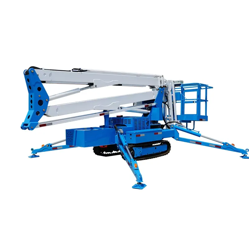 Компактный гусеничный гидравли – обзор и цена Compact Crawler Boom Lift