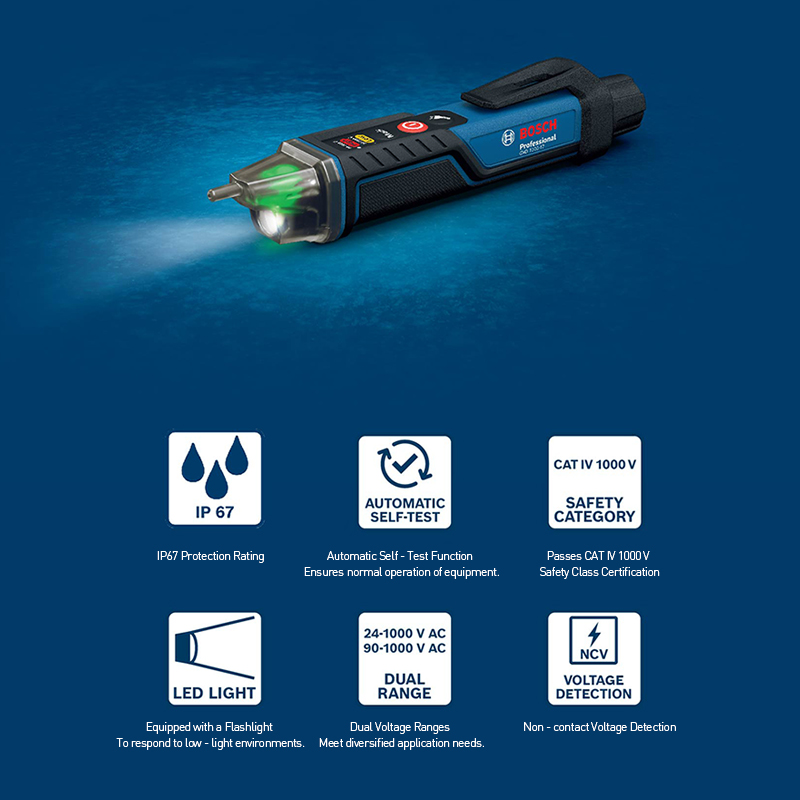 Тестер напряжения BOSCH PRO GV – обзор и цена Tools Heavy Equipment