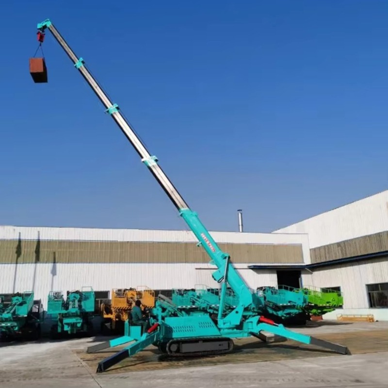 Компактный мини-кран-паук груз – обзор и цена Compact Crawler Boom Lift