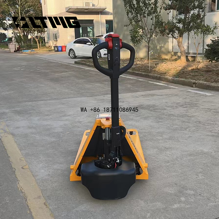 Полуэлектрическая тележка для  – обзор и цена Electric Pallet Jack