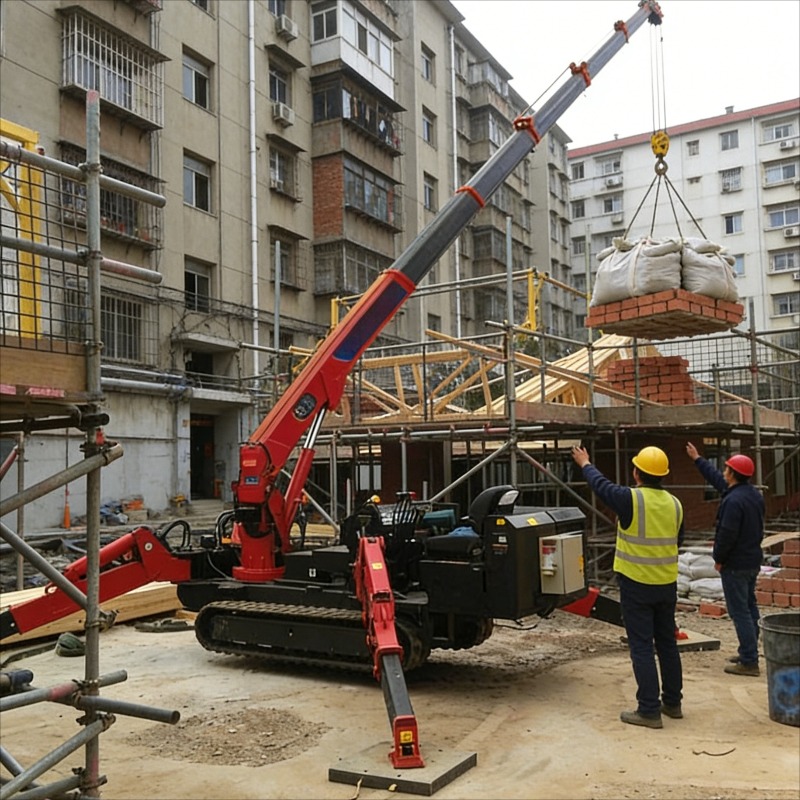 Индивидуальный 3-тонный мини-к – обзор и цена Compact Crawler Boom Lift