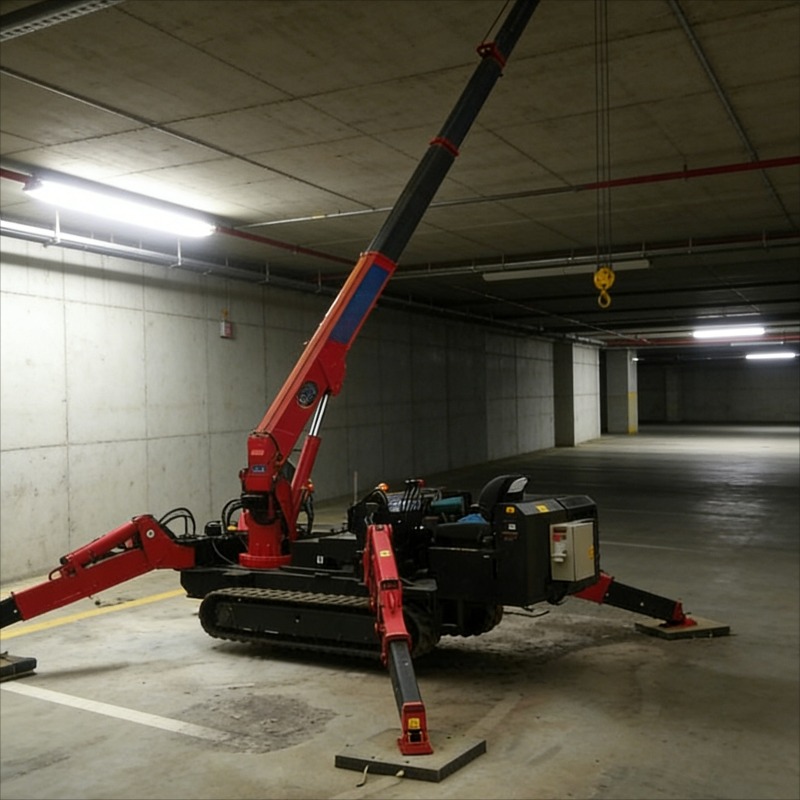 Индивидуальный 3-тонный мини-к – обзор и цена Compact Crawler Boom Lift