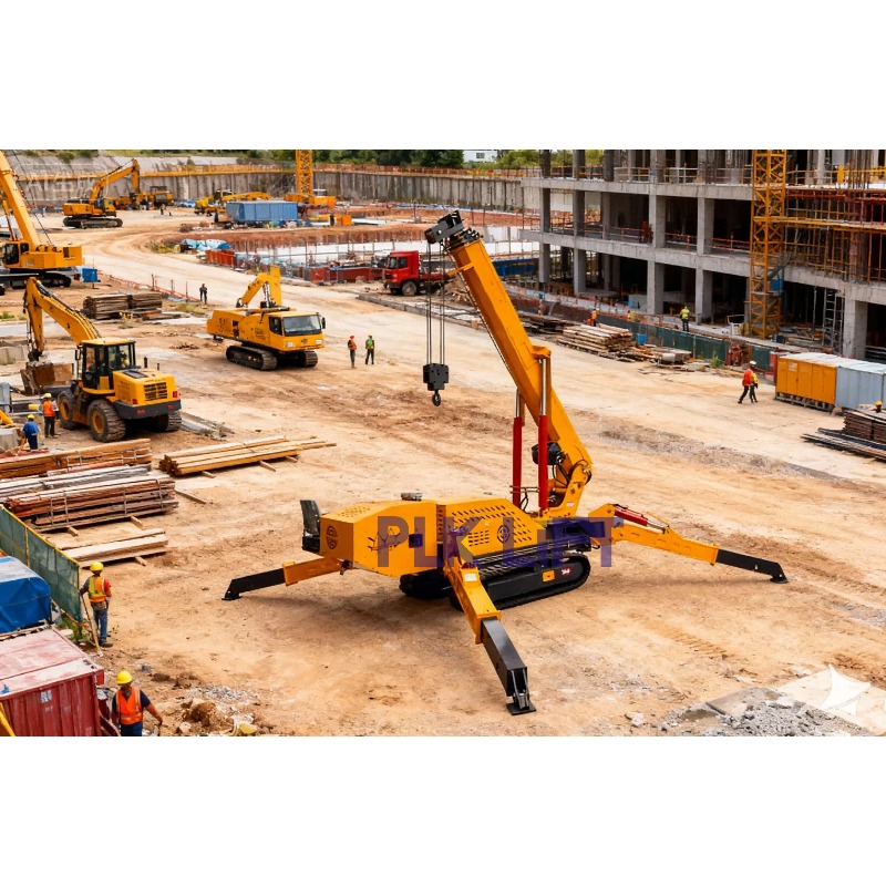 Мини-краны-пауки: Компактный г – обзор и цена Compact Crawler Boom Lift