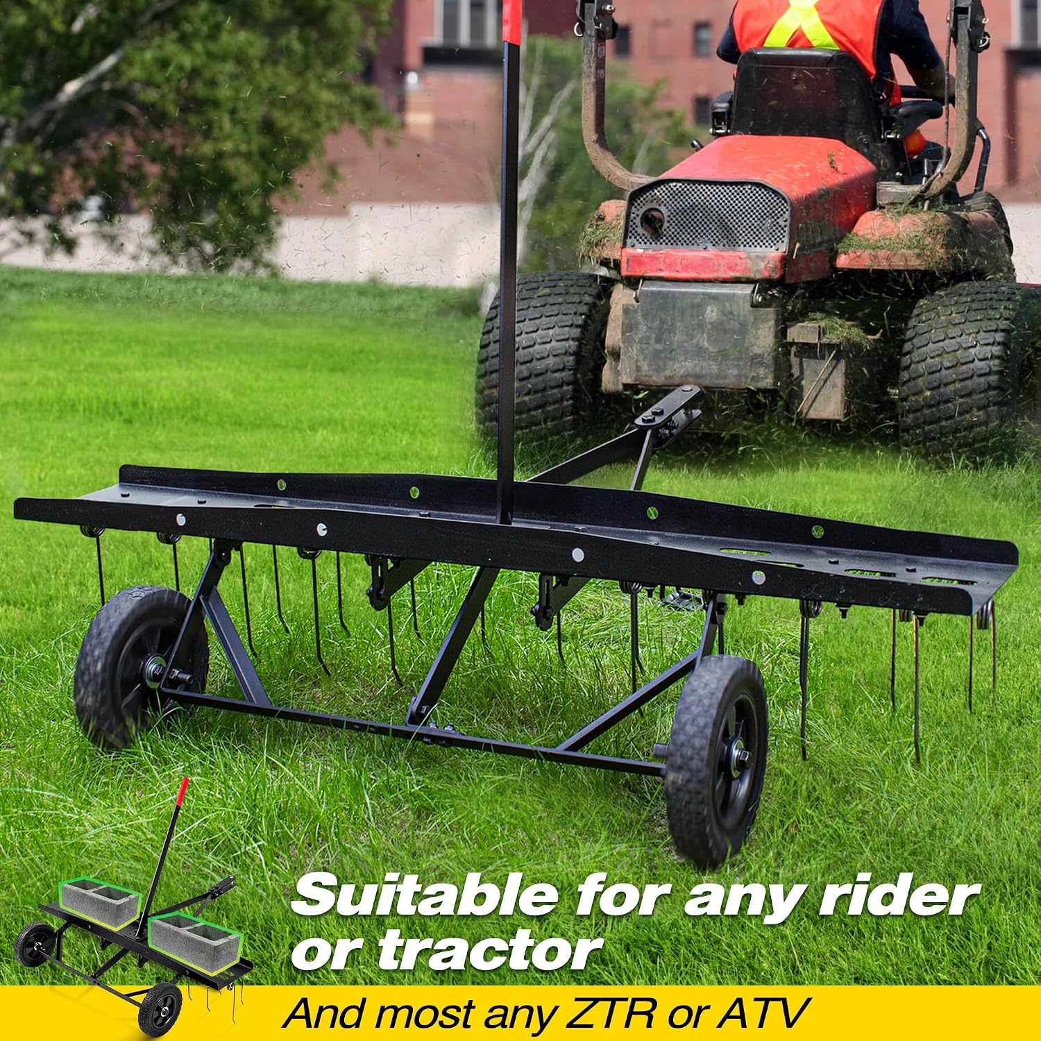Навесной аэратор для газона, п – обзор и цена Tools Heavy Equipment