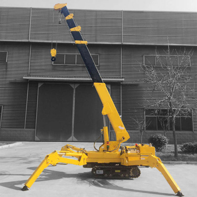 Компактный подъемный кран-паук – обзор и цена Compact Crawler Boom Lift