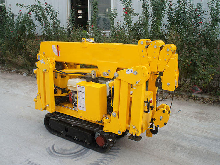 Компактный подъемный кран-паук – обзор и цена Compact Crawler Boom Lift