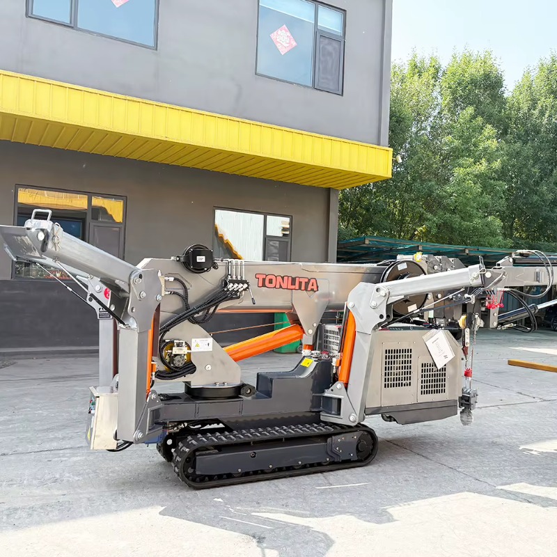 Индивидуально настраиваемый ко – обзор и цена Compact Crawler Boom Lift