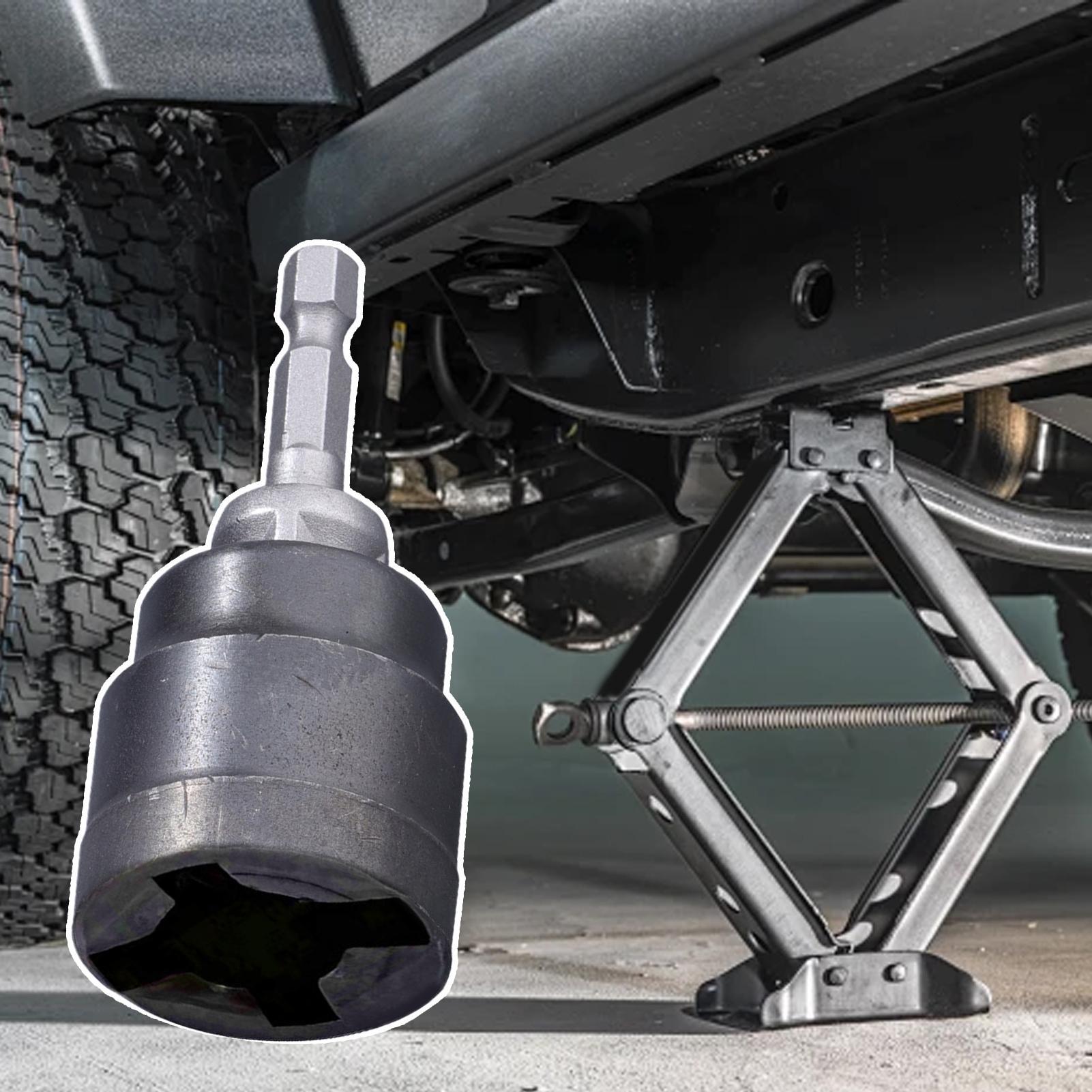 Адаптер для дрели с гнездовым  – обзор и цена Heavy Equipment Jack