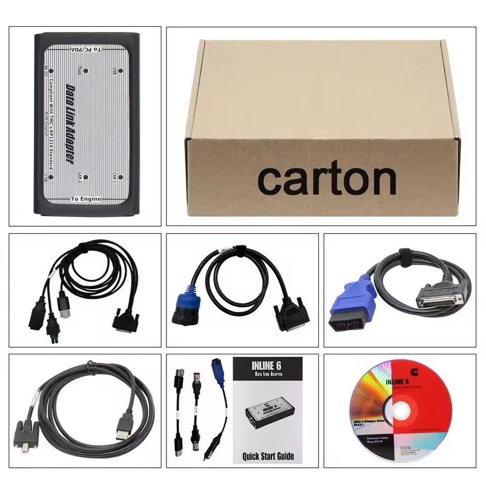Диагностический кабель OBD2 дл – обзор и цена Heavy Equipment Diagnostic Tool