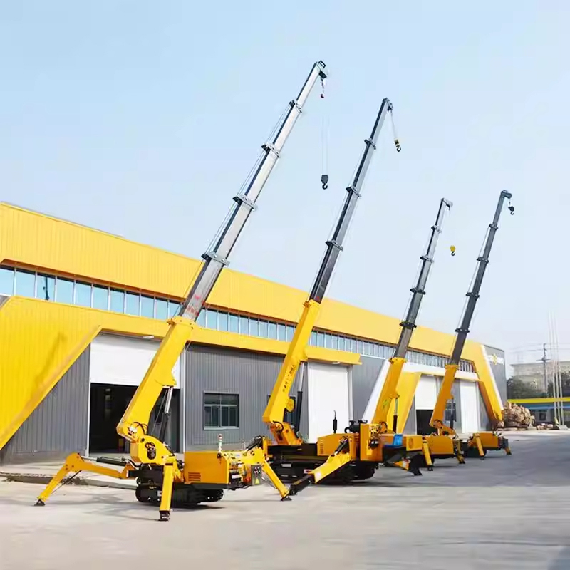 Компактный гусеничный кран-пау – обзор и цена Compact Crawler Boom Lift