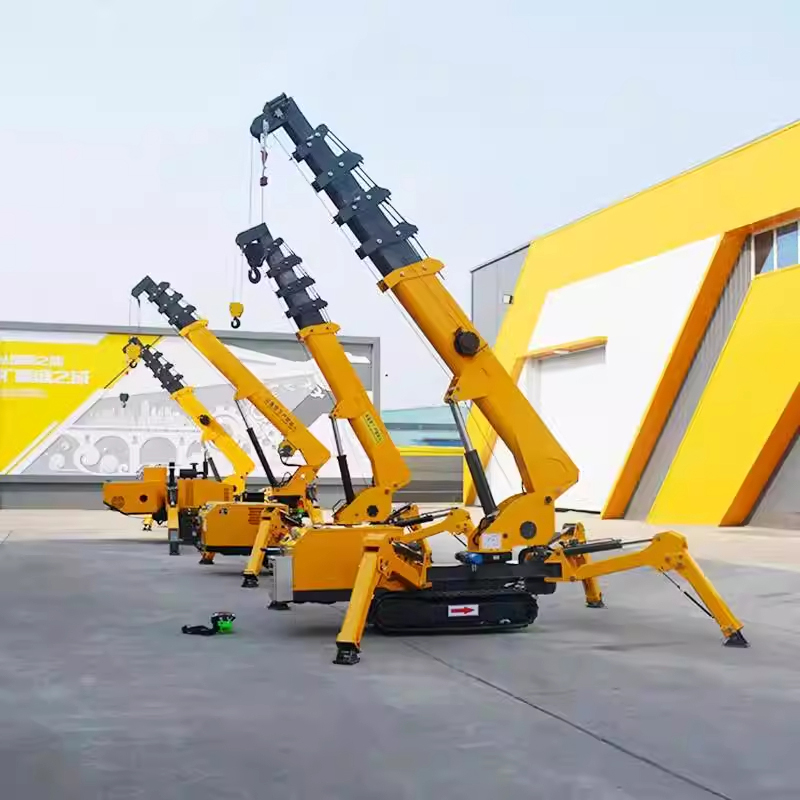Компактный гусеничный кран-пау – обзор и цена Compact Crawler Boom Lift